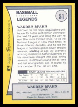 1990 Pacific Legends